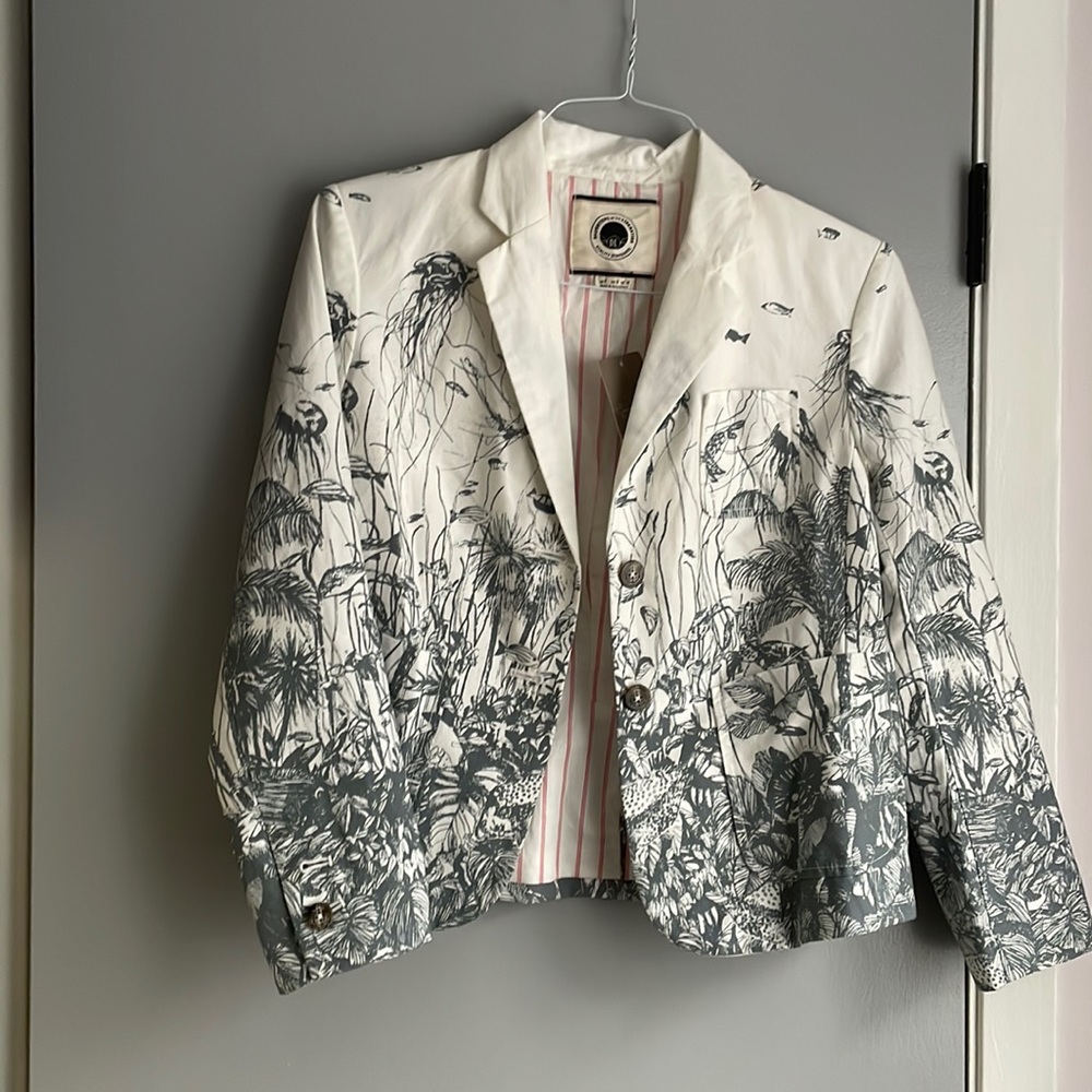 Anthro Daughters of the Liberation blazer, size 4,new - Picture 2 of 10